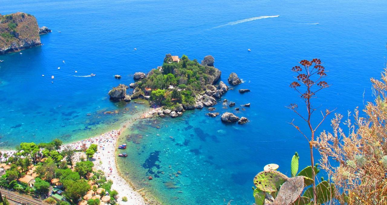 Villetta La Pietra Taormina Kültér fotó